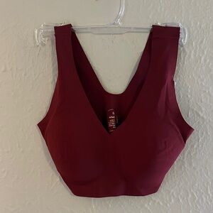 Chic Burgundy Women's Bra